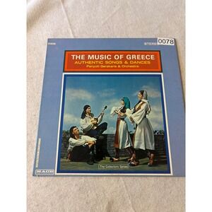 Mace The Music of Greece Vinyl  Panyoti Gerakaris Stereo Good Folk 1965 MCS10012